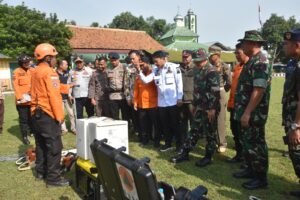Pemkab dan Kodim 0620 Cirebon Gelar Latihan Besar Kesiapsiagaan Bencana Alam